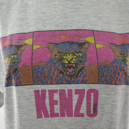 Women's T-Shirt Kenzo. Grey. XXL. Used. Good