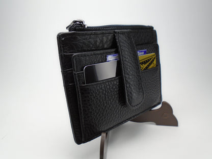 Unisex-Brieftasche Barez. Farbe schwarz. Größe: groß 10 cm, ancho 8 cm.. Zustand: Neu mit Etikett. | 35920154