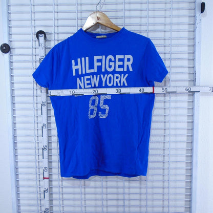 Maglietta da donna Tommy Hilfiger.  Blu scuro.  S. Usato.  Molto buona