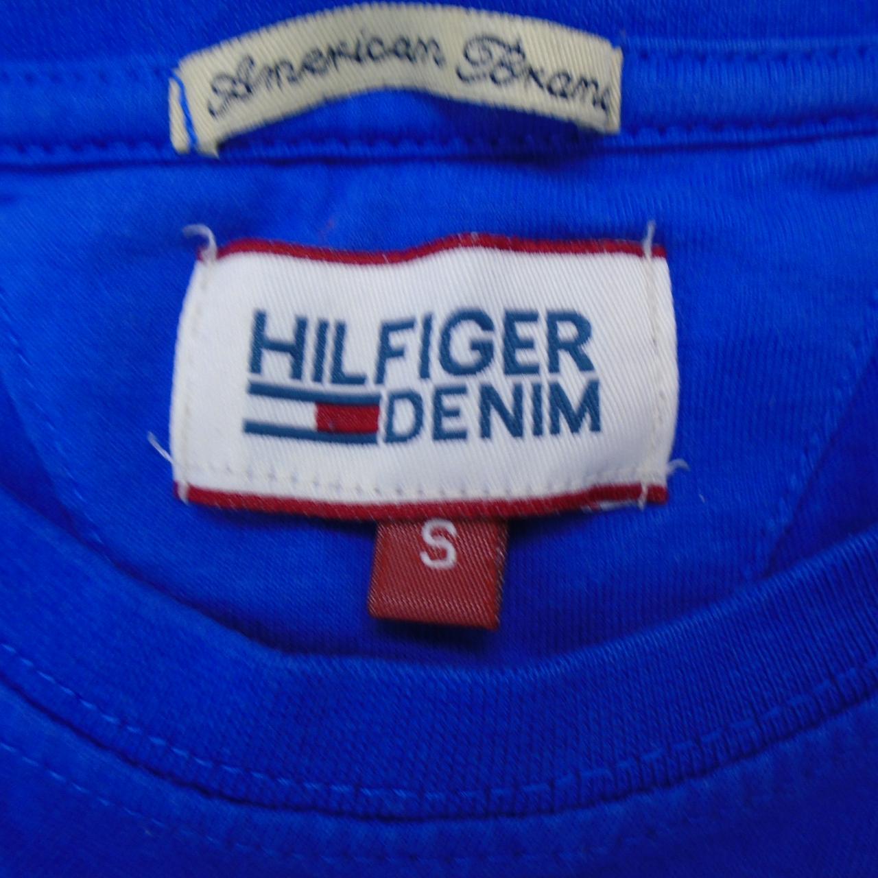 Women's T-Shirt Tommy Hilfiger. Dark blue. S. Used. Very good