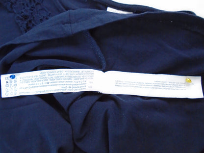 Zara de mujer de manga larga. Color: azul oscuro. Tamaño: S.