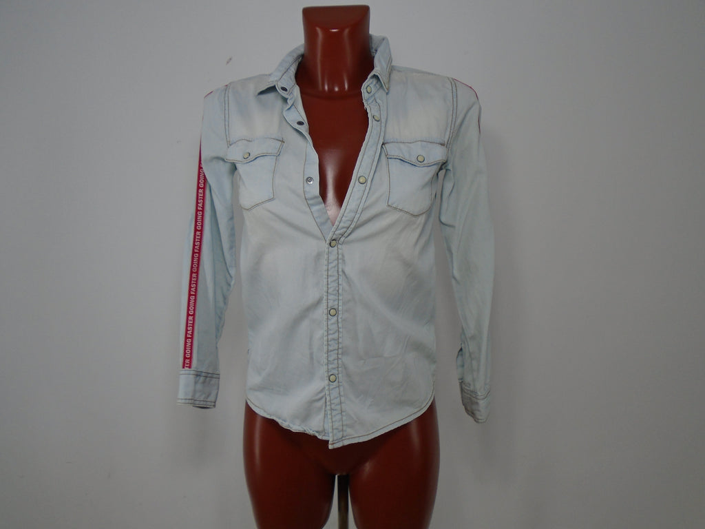 Women's Shirt Tex. Color: Blue. Size: S.