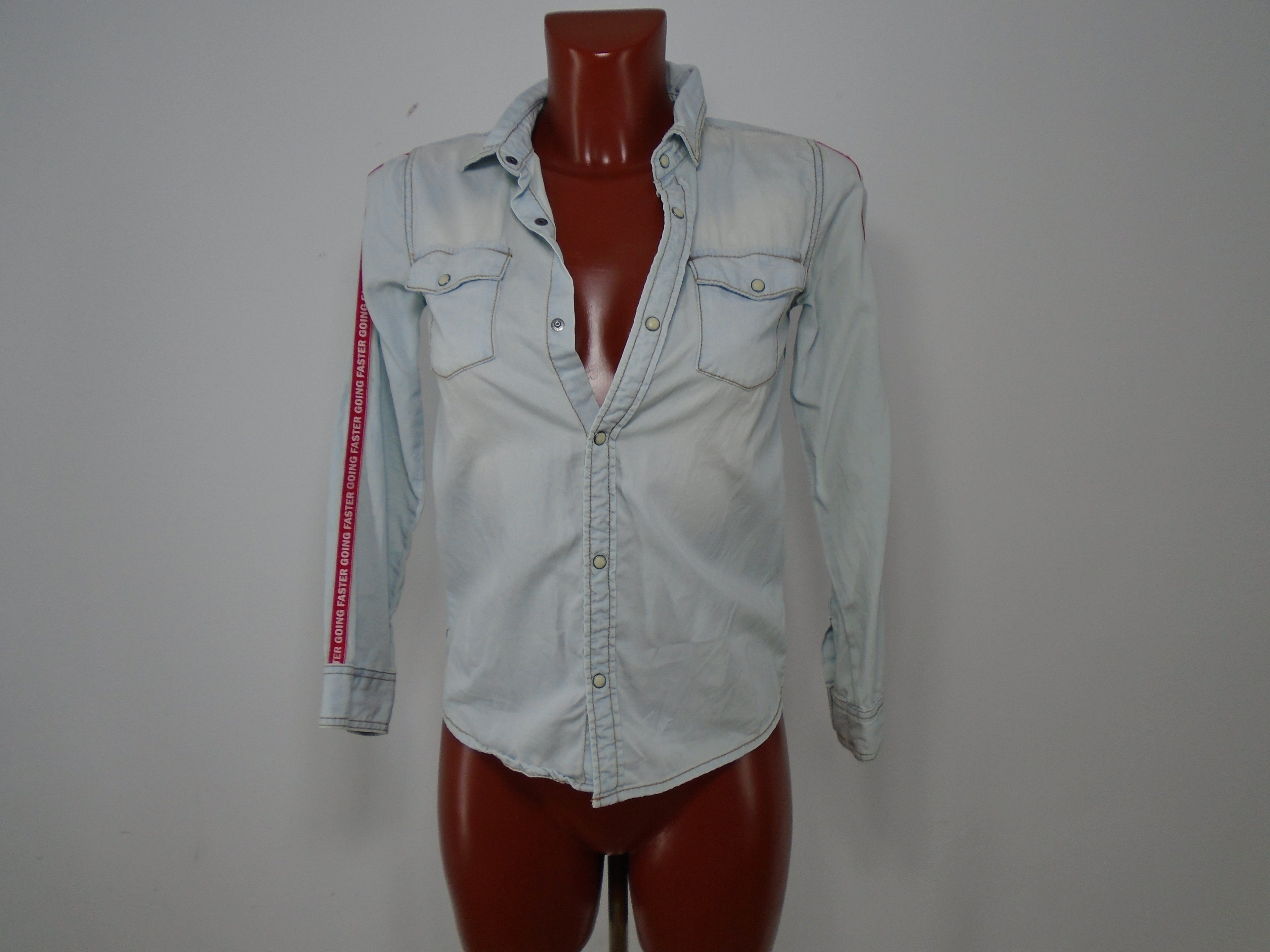 Women's Shirt Tex. Color: Blue. Size: S.