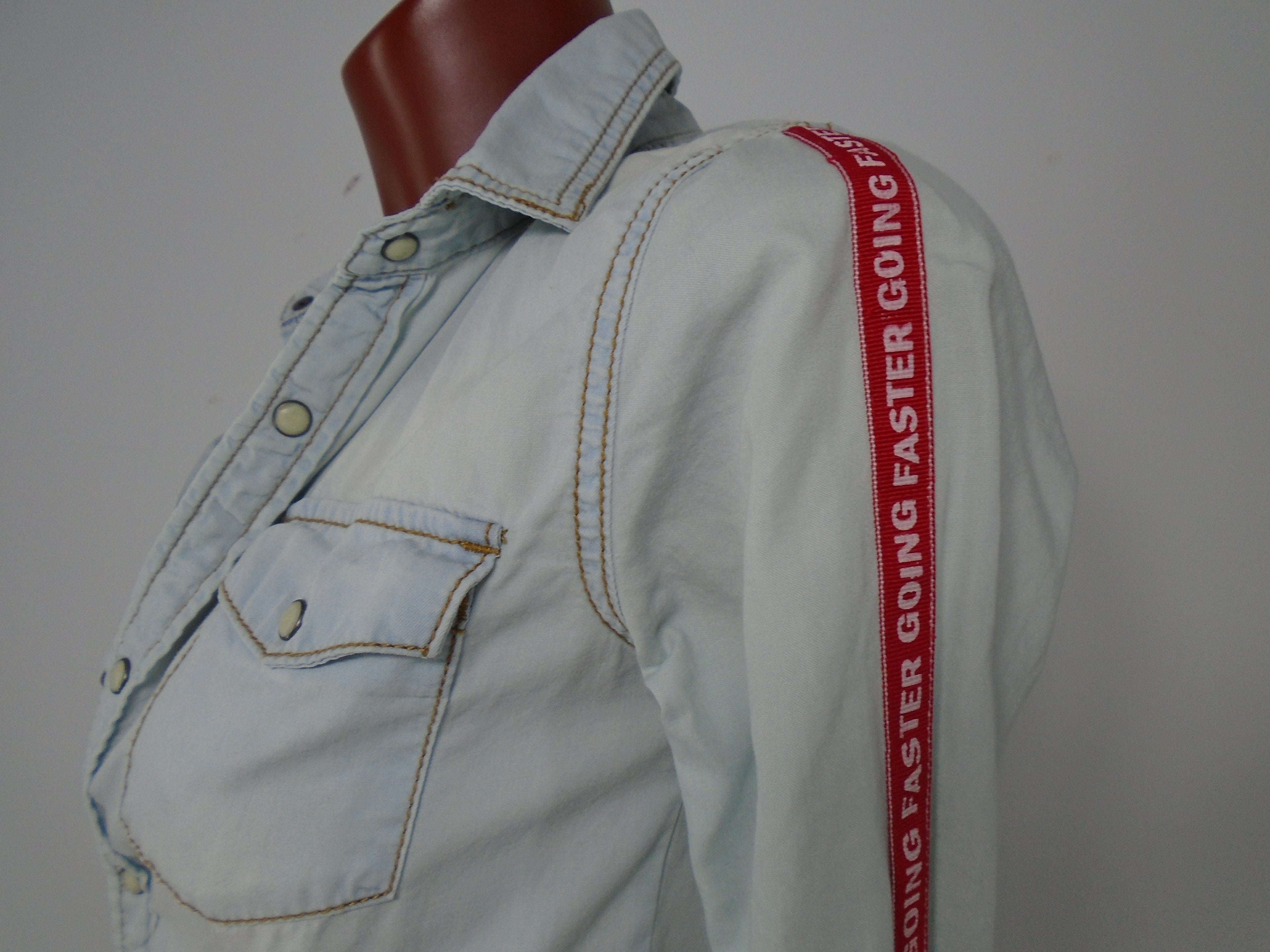 Women's Shirt Tex. Color: Blue. Size: S.