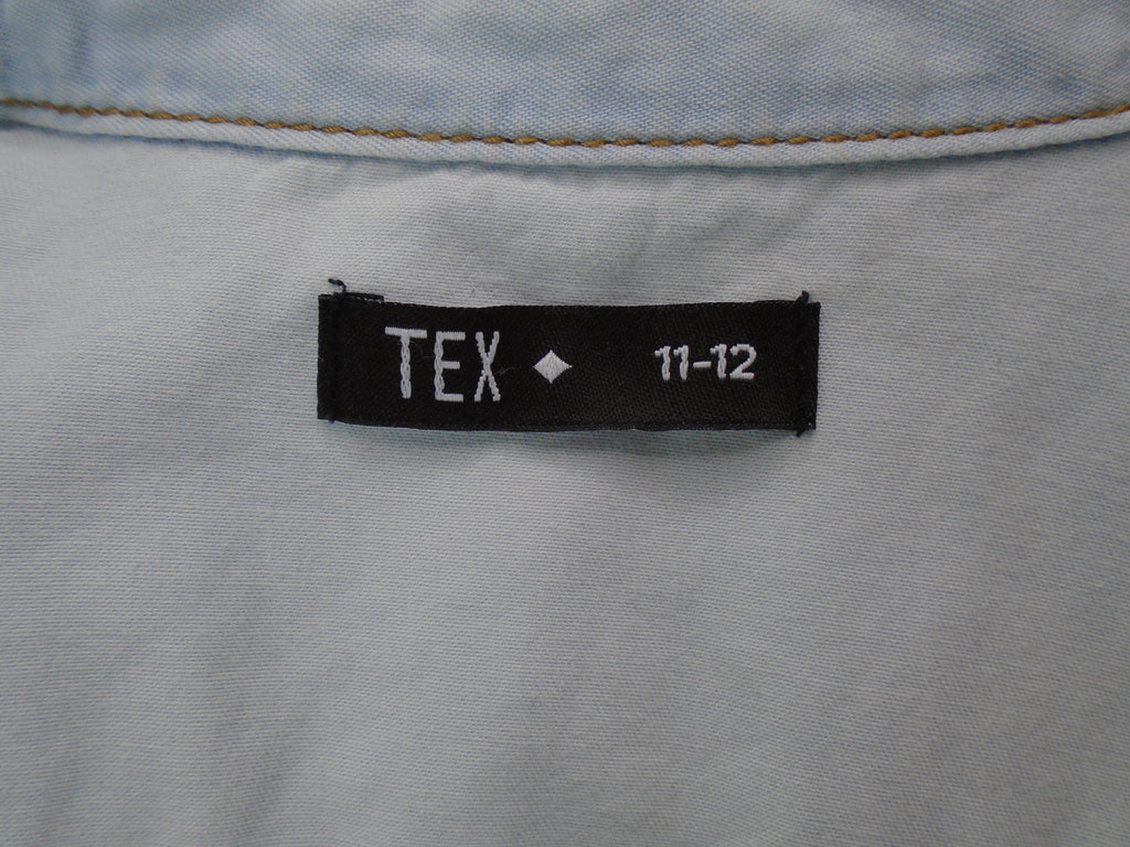 Women's Shirt Tex. Color: Blue. Size: S.