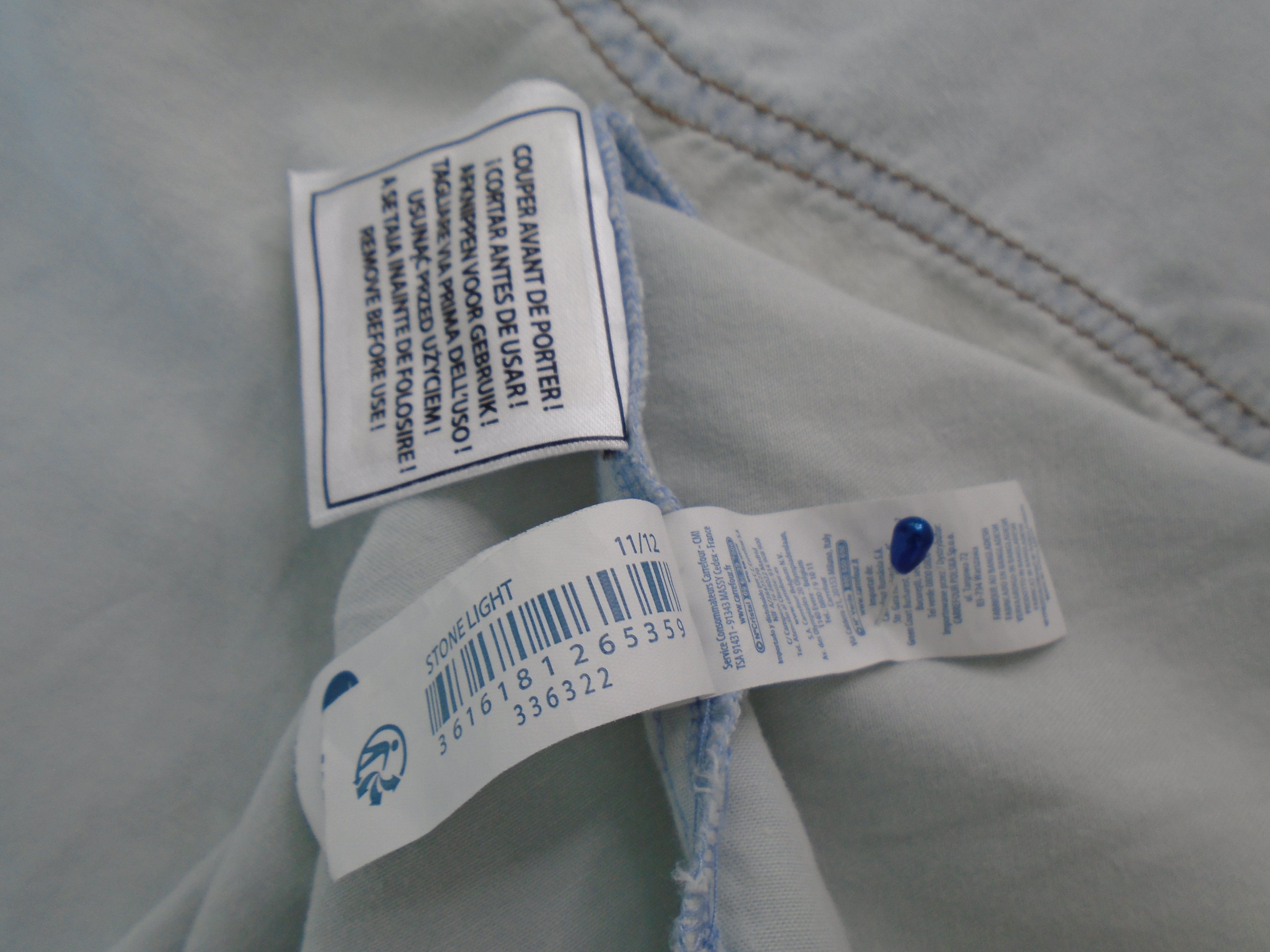 Women's Shirt Tex. Color: Blue. Size: S.