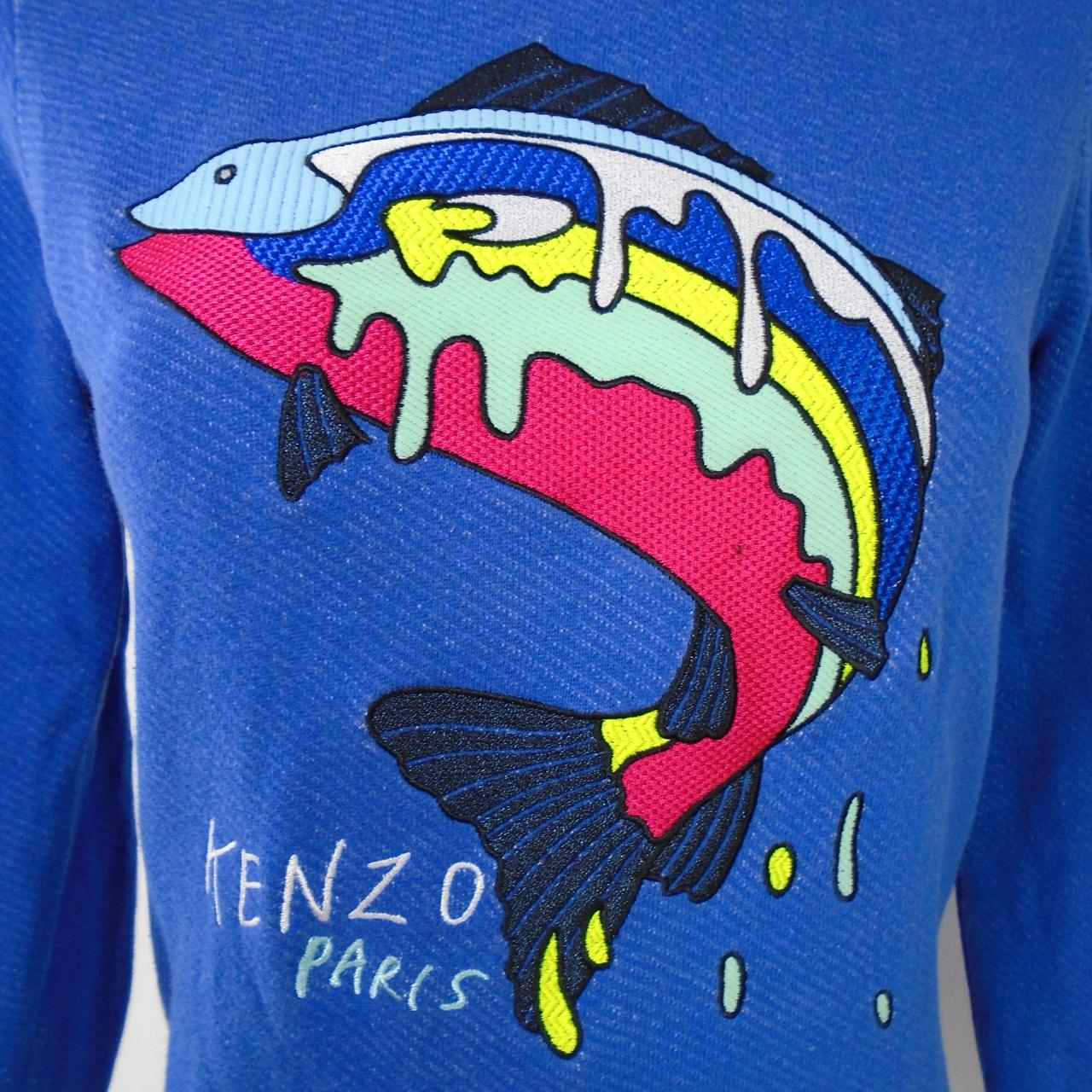 Kenzo paris sudadera outlet azul