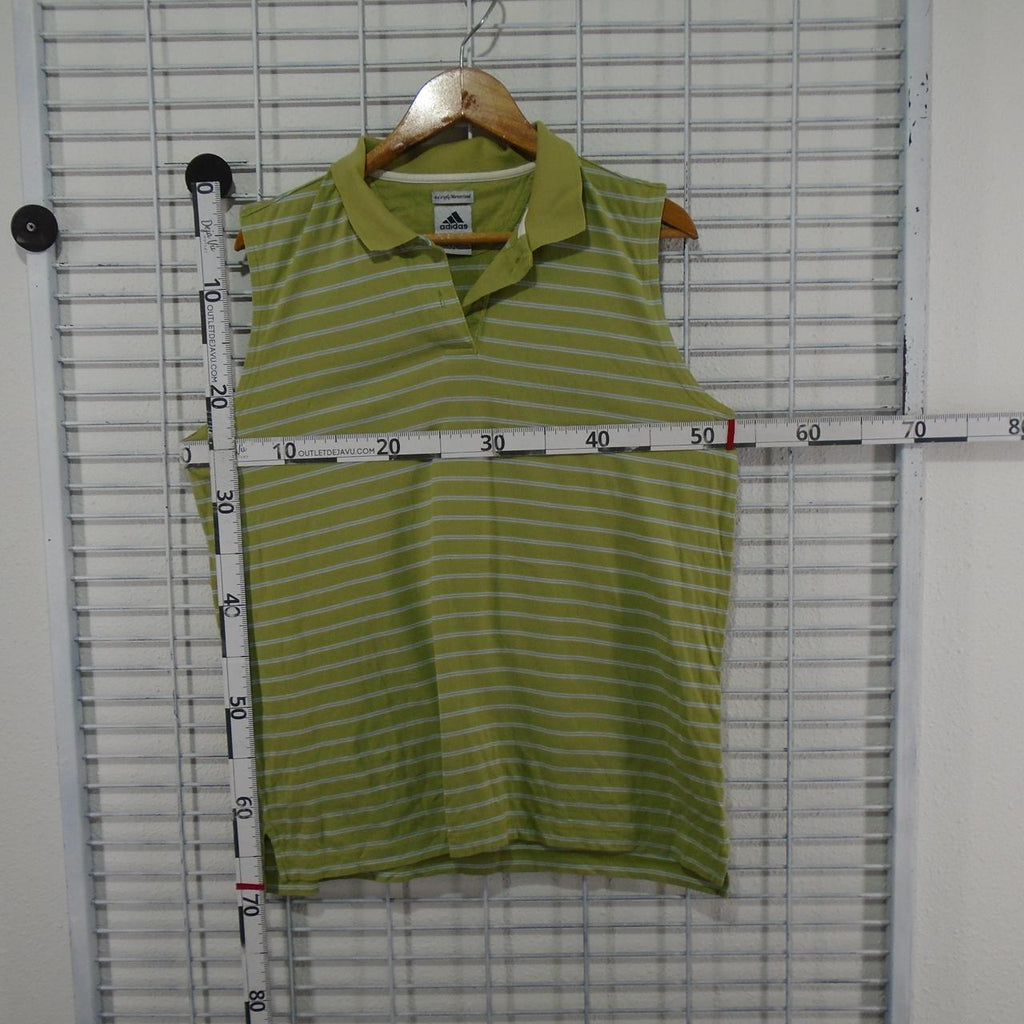 Women's T-Shirt Adidas. Khaki. XL. Used. Satisfactory