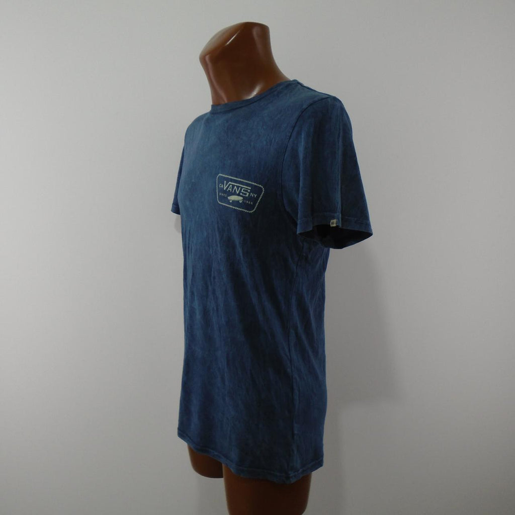 Men's T-Shirt Vans. Dark blue. S. Used. Good