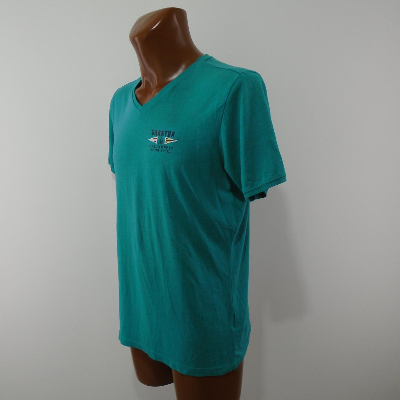 Men's T-Shirt Gaastra. Green. L. Used. Good