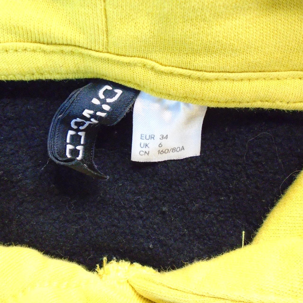 Sweat à capuche femme H&M. Le noir. XS. Utilisé. Bien