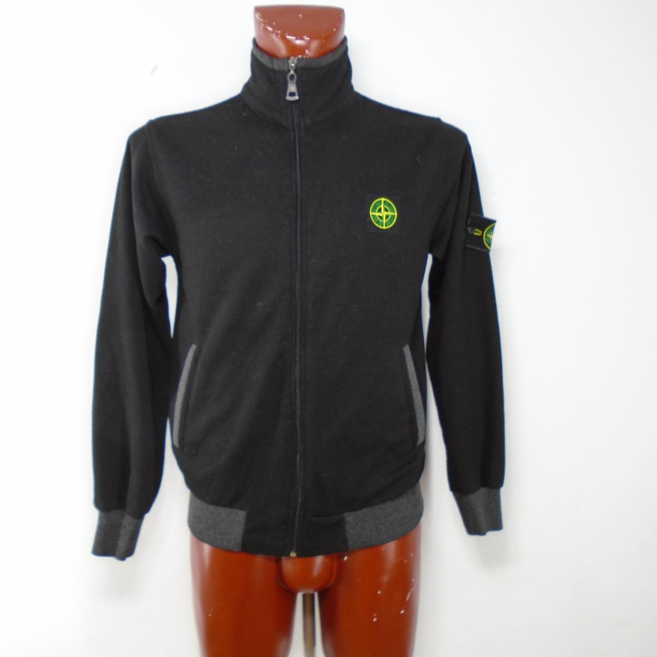 Men's Track Jacket Stone Island. Black. S. Used. Good