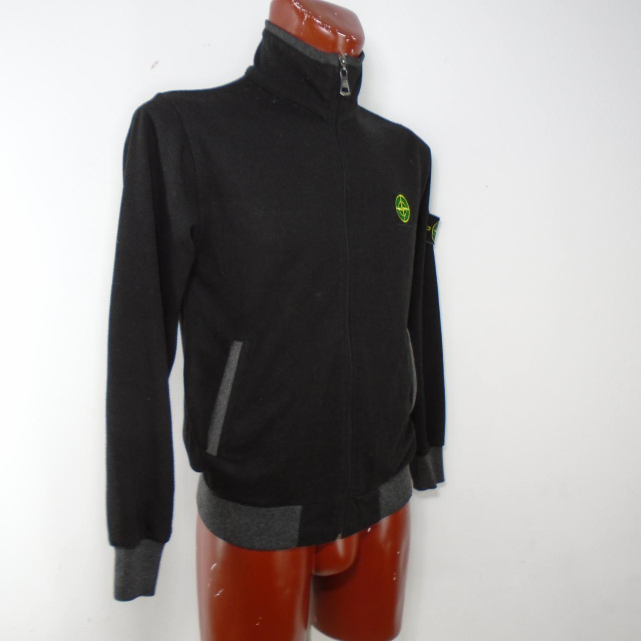 Men's Track Jacket Stone Island. Black. S. Used. Good