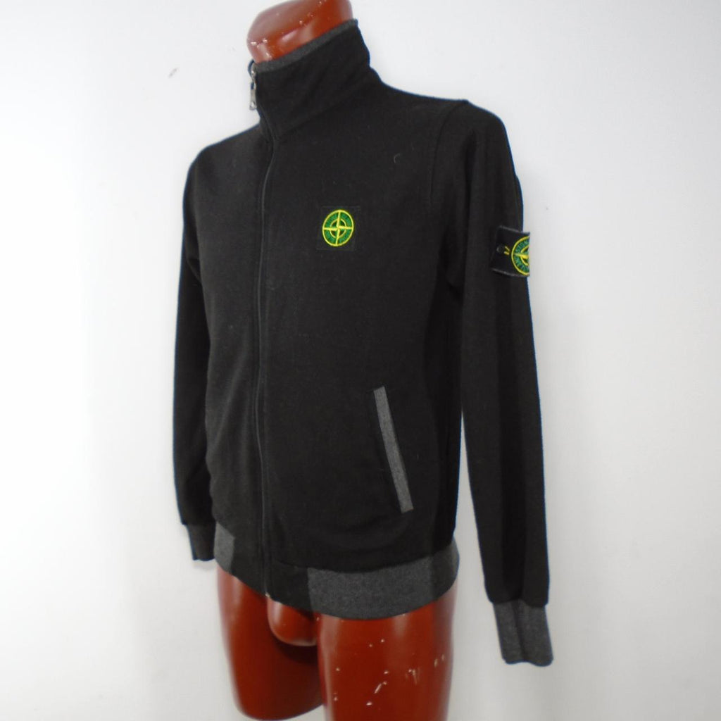 Men's Track Jacket Stone Island. Black. S. Used. Good