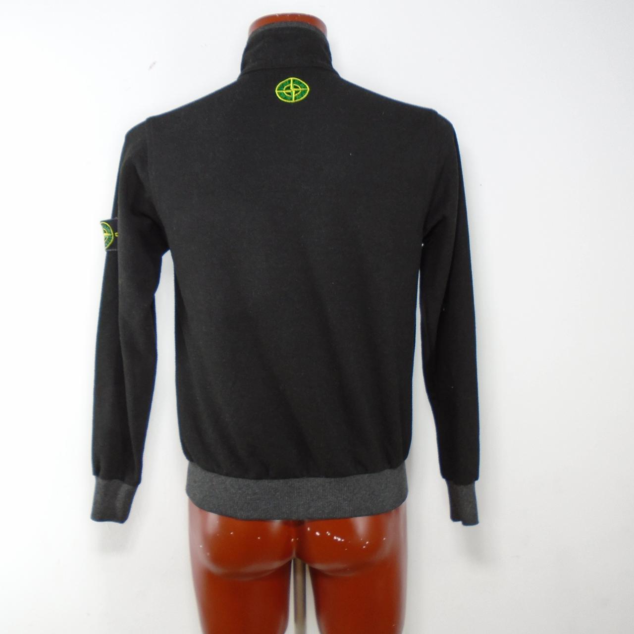 Men's Track Jacket Stone Island. Black. S. Used. Good