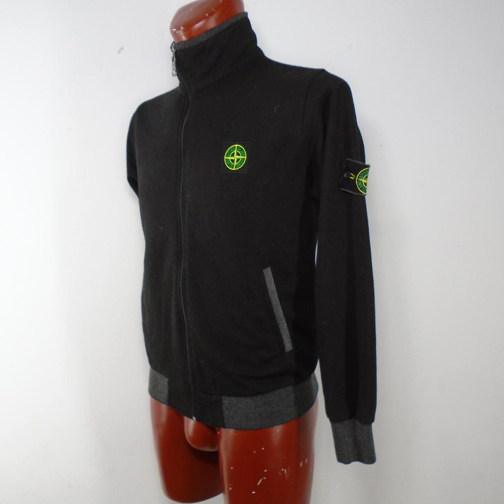 Men's Track Jacket Stone Island. Black. S. Used. Good
