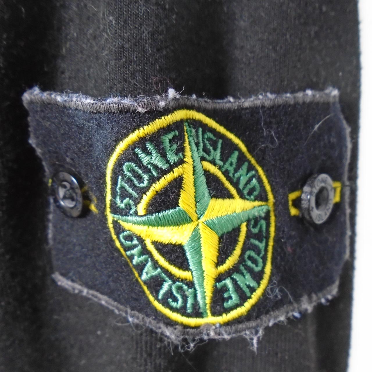 Men's Track Jacket Stone Island. Black. S. Used. Good