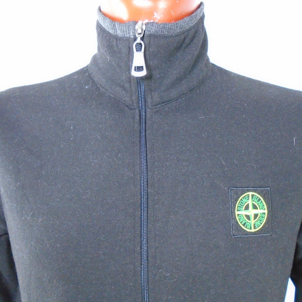 Men's Track Jacket Stone Island. Black. S. Used. Good