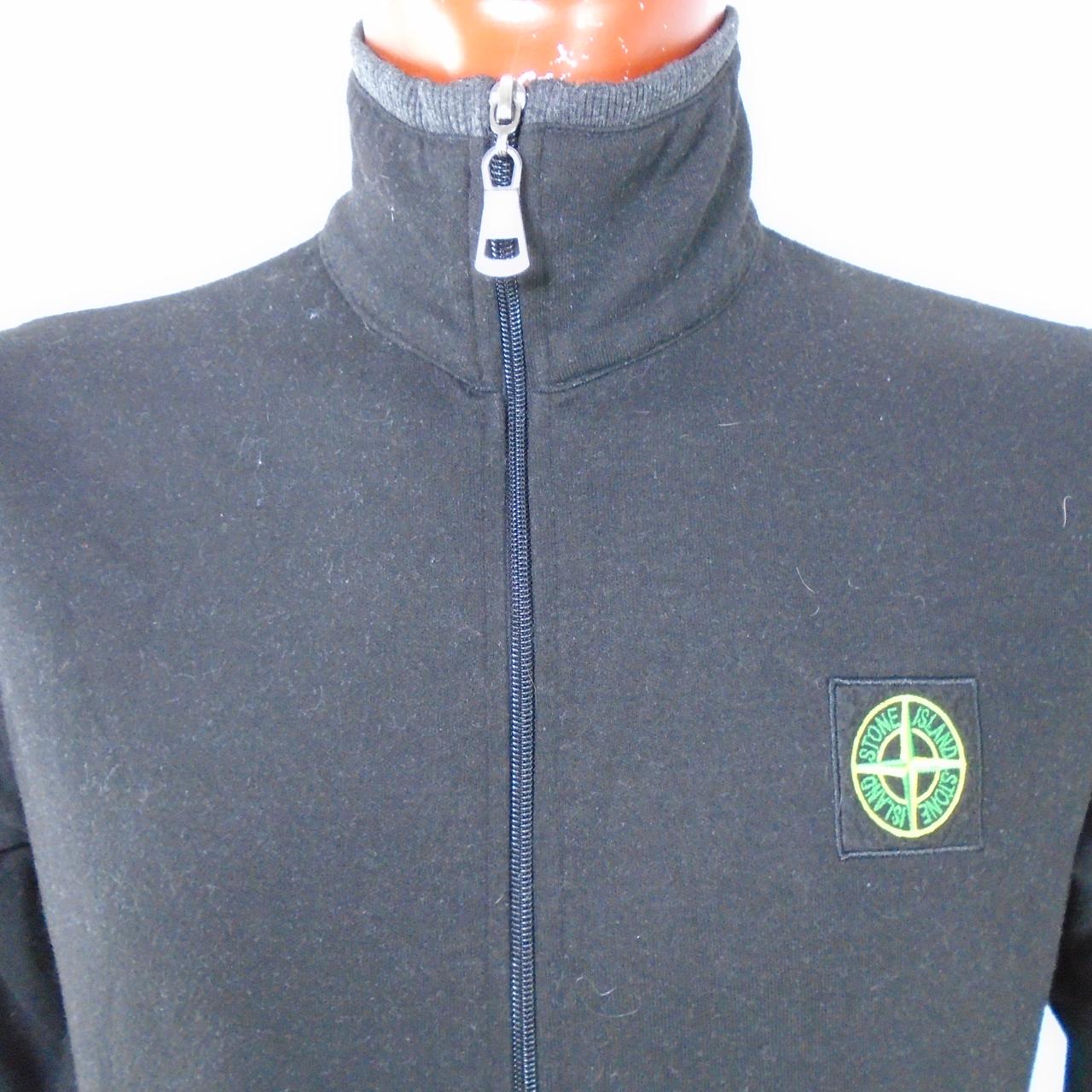 Men's Track Jacket Stone Island. Black. S. Used. Good