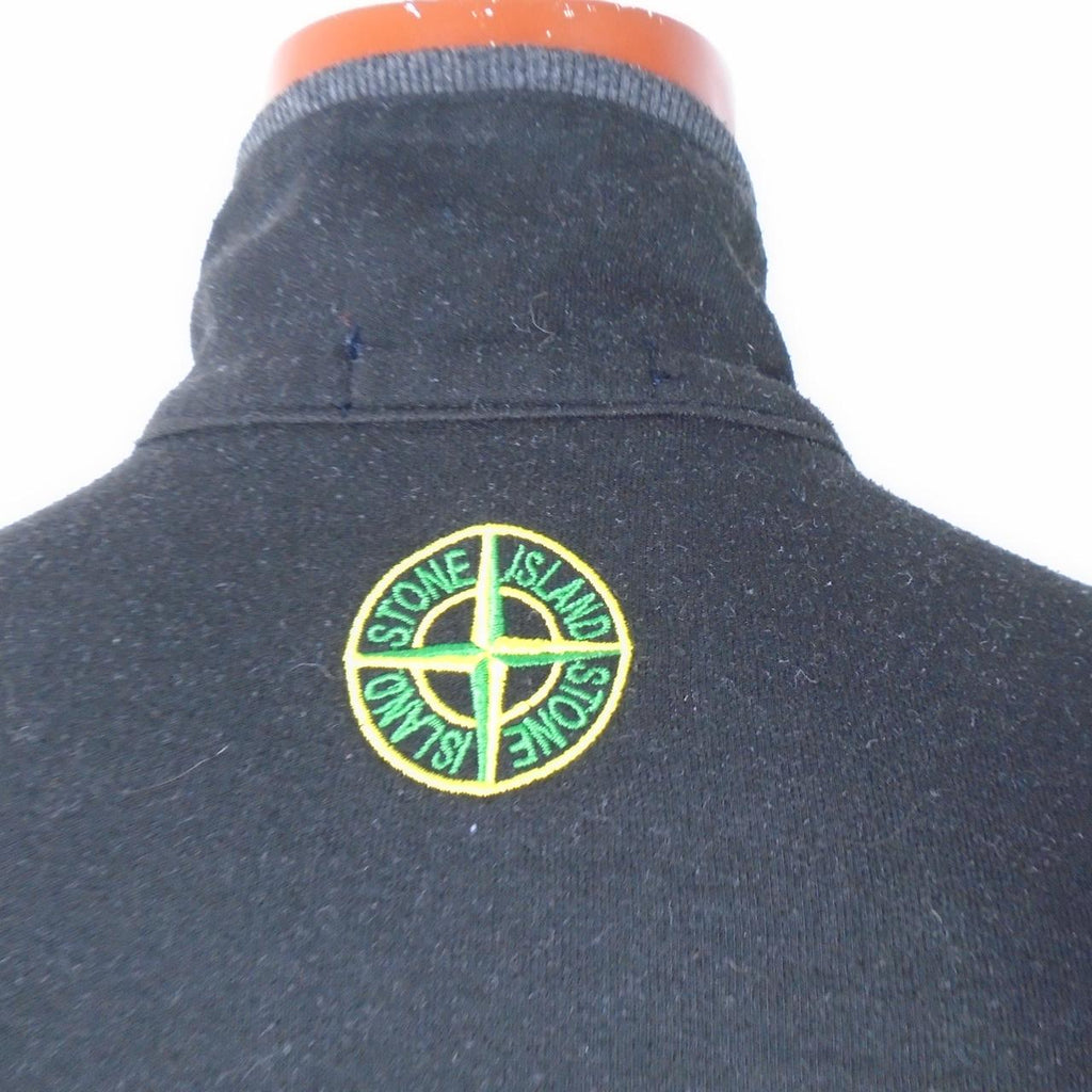 Men's Track Jacket Stone Island. Black. S. Used. Good