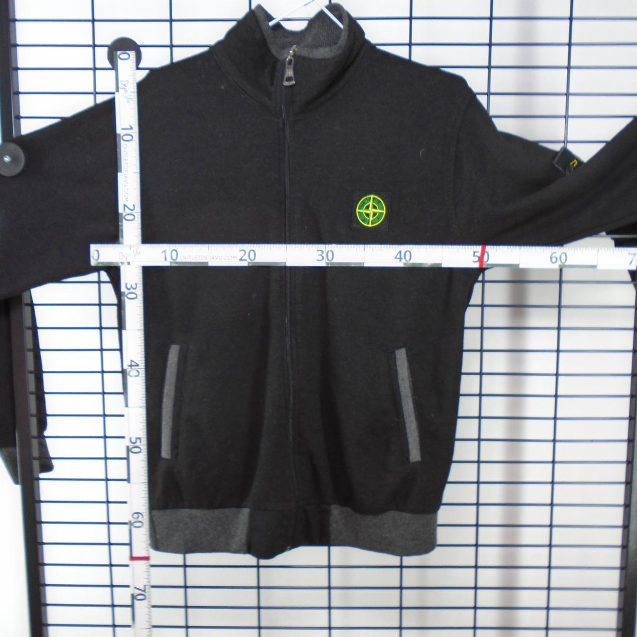 Men's Track Jacket Stone Island. Black. S. Used. Good