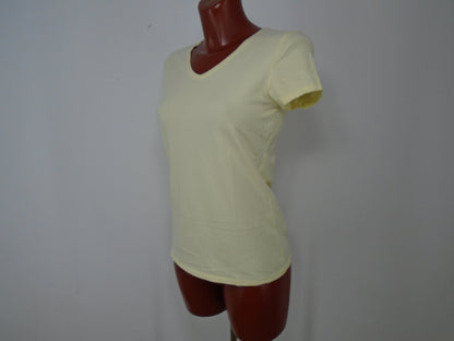 Camiseta Mujer Ambiente. Amarillo. SG. Usó. Muy buena condicion