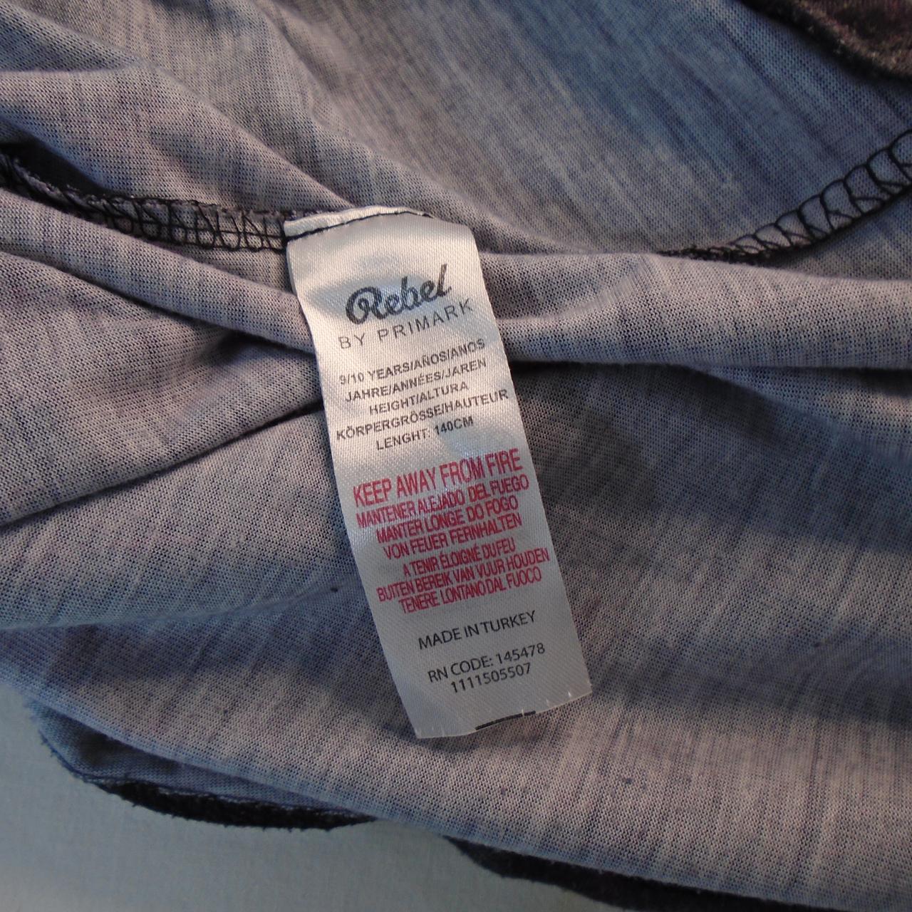 Women's T-Shirt Primark. Grey. XS. Used. Good