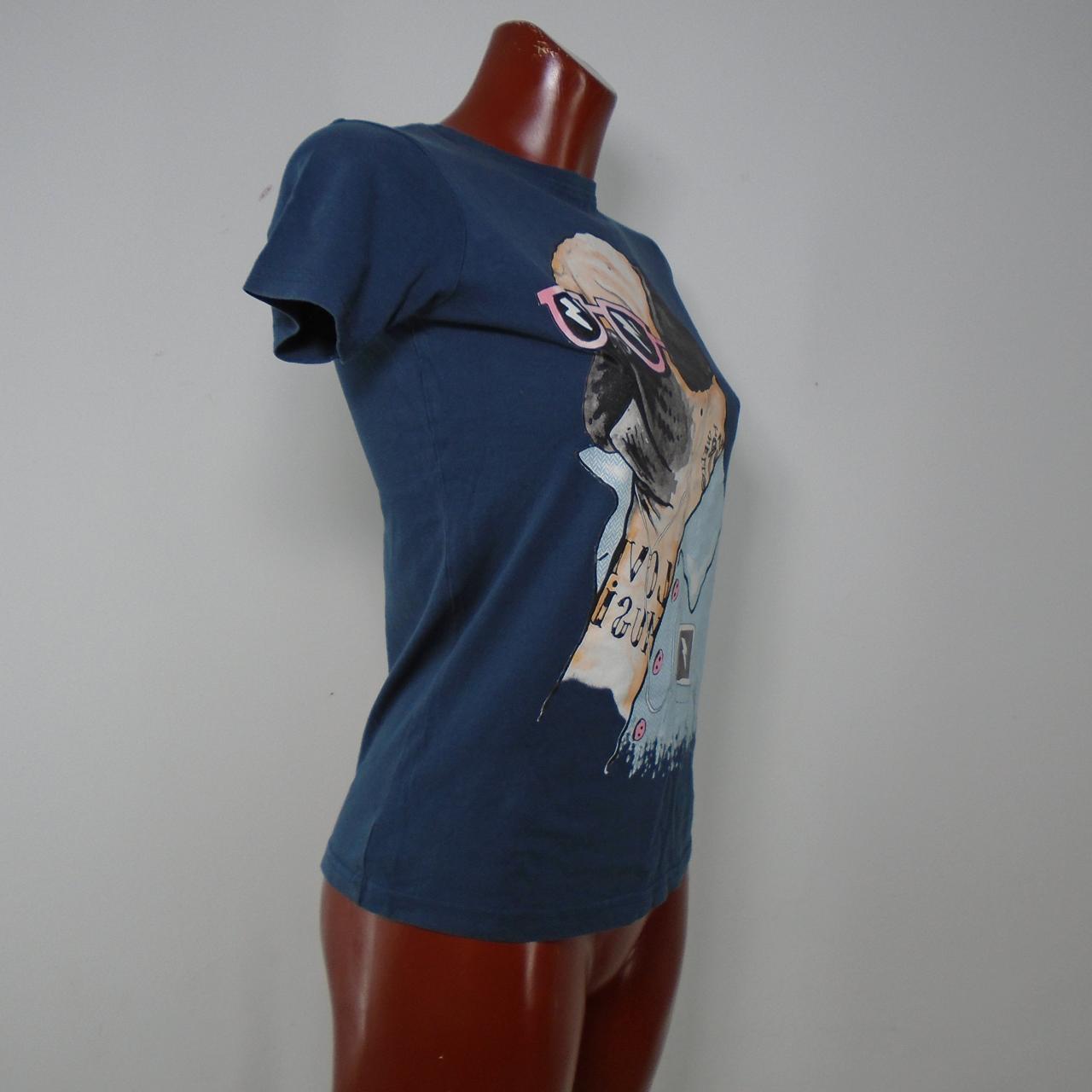 Camiseta Mujer Primark. Azul oscuro. XS. Usado. Bien