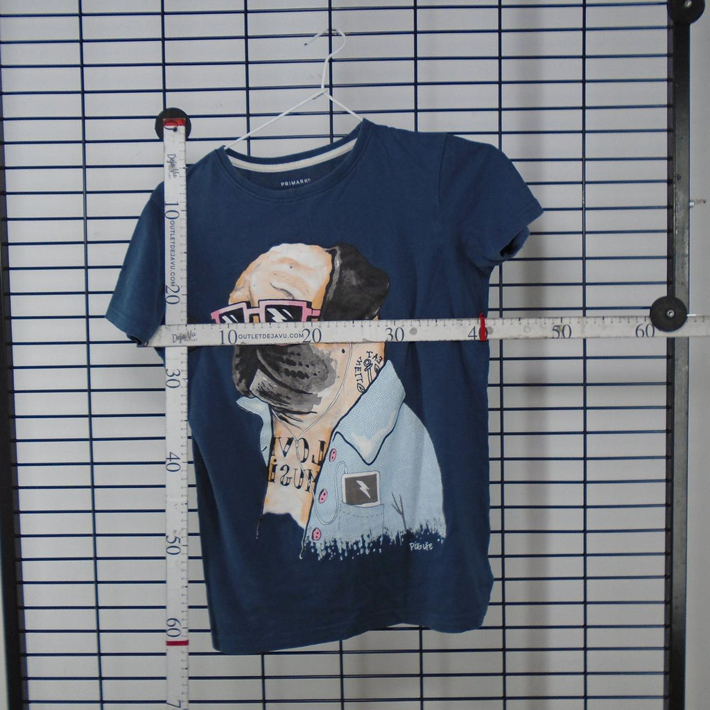 Women's T-Shirt Primark. Dark blue. XS. Used. Good