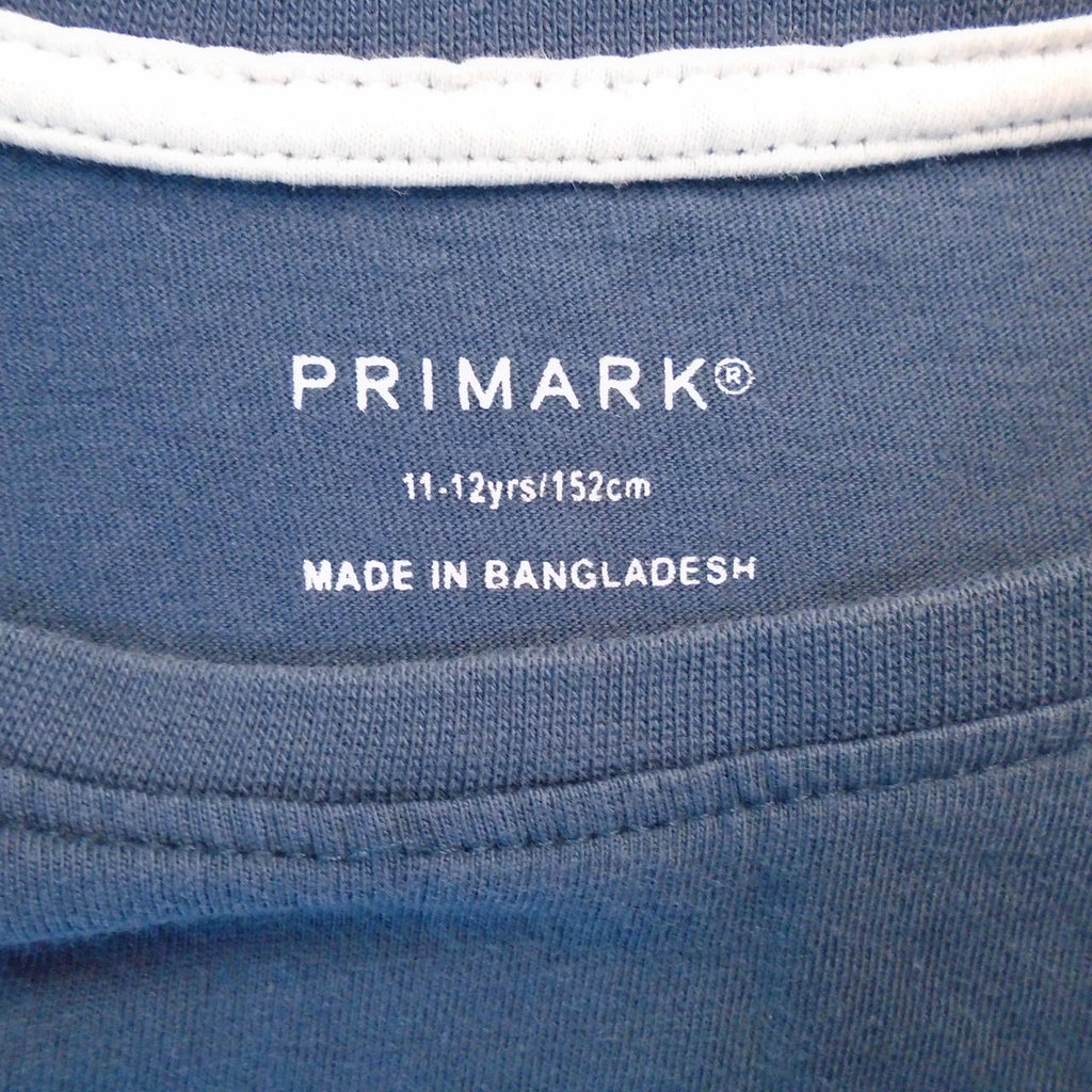 Women's T-Shirt Primark. Dark blue. XS. Used. Good