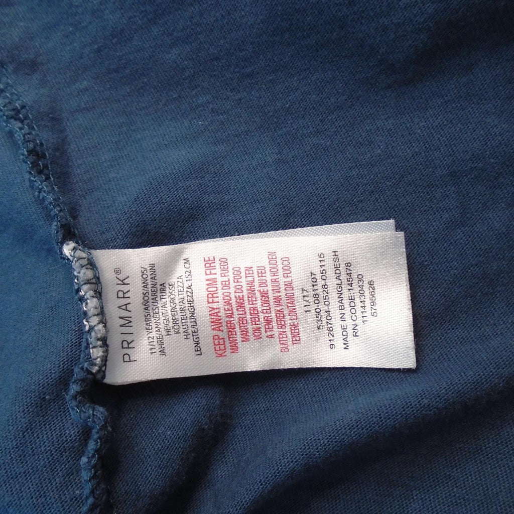 Women's T-Shirt Primark. Dark blue. XS. Used. Good