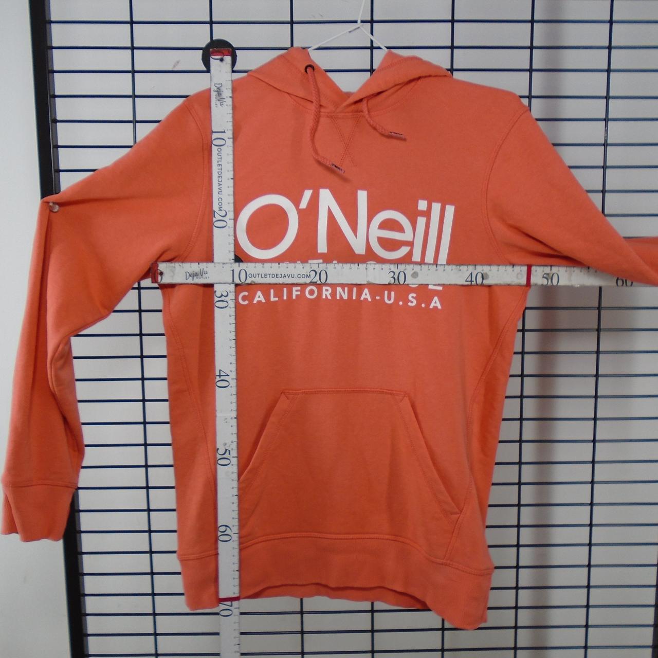 Women's Hoodie Oneill. Orange. XS. Used. Good