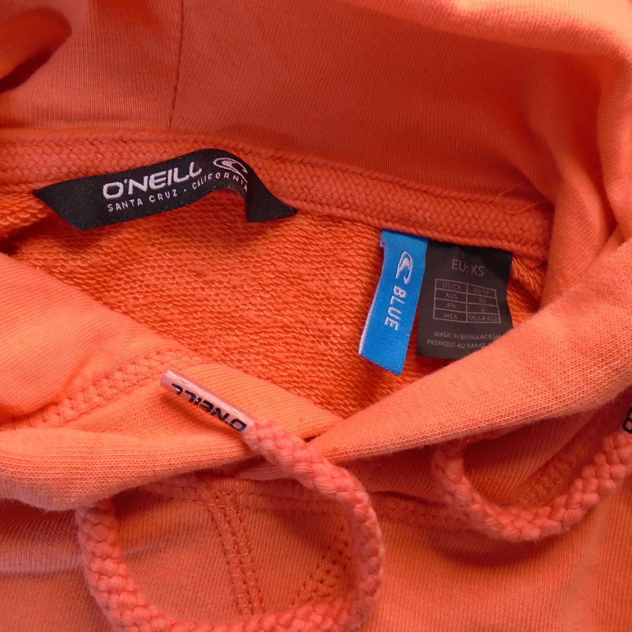 Women's Hoodie Oneill. Orange. XS. Used. Good