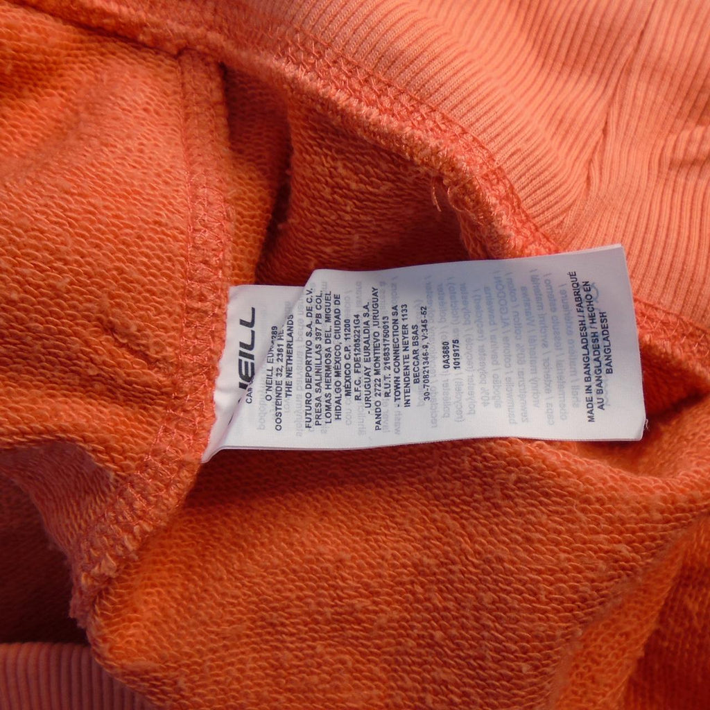Women's Hoodie Oneill. Orange. XS. Used. Good