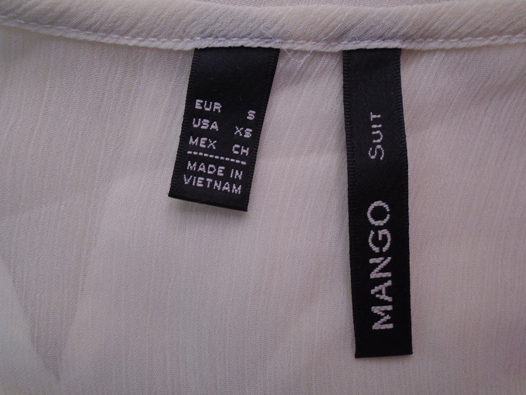 Women's Blouse Mango. Beige. S. Used. Very good condition