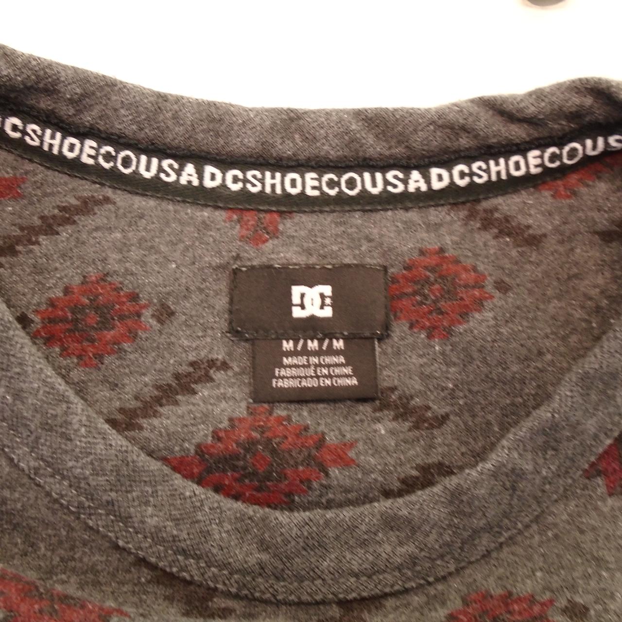 Men's Sweatshirt DC Shoes. Grey. M. Used. Good