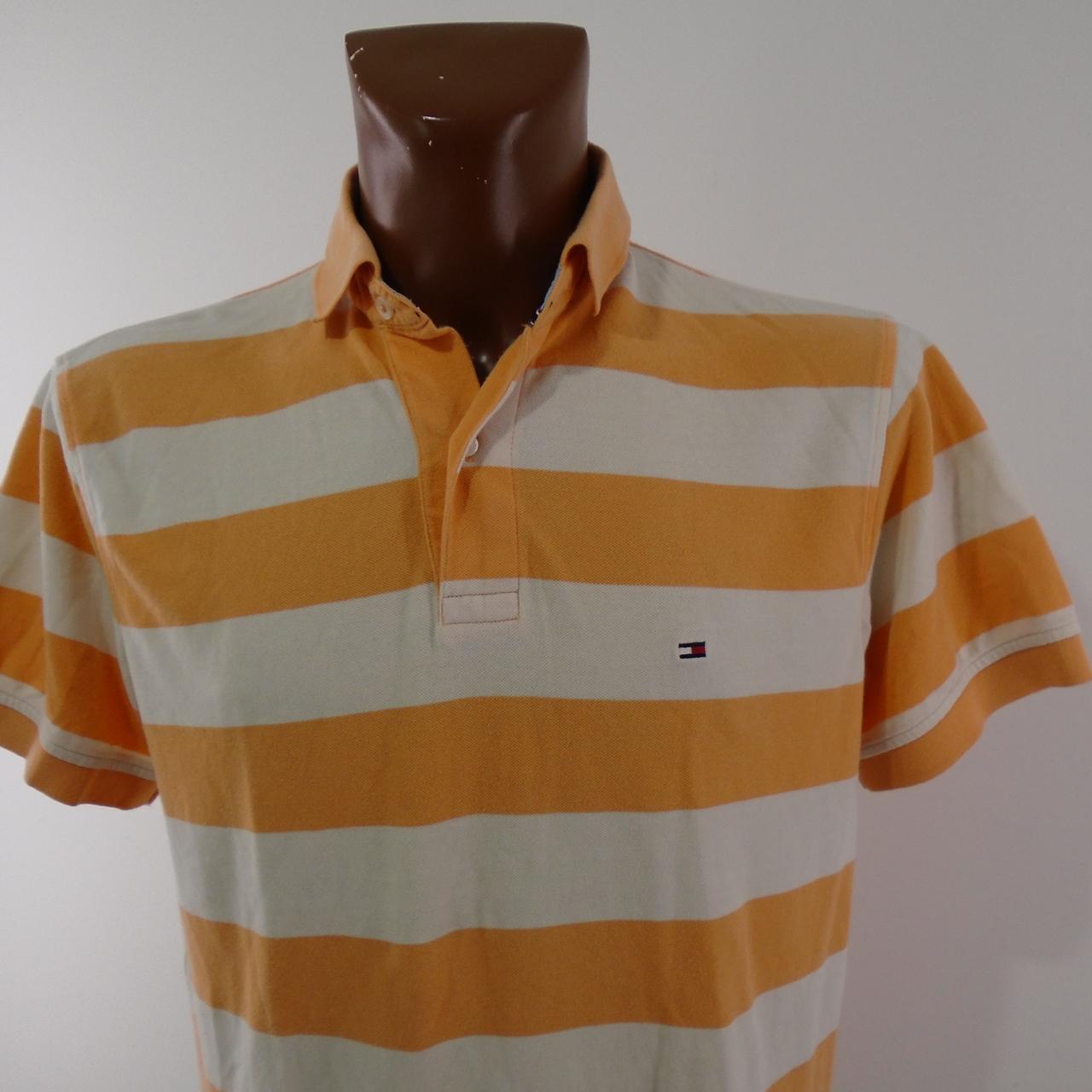 Men's Polo Tommy Hilfiger. Orange. M. Used. Very good