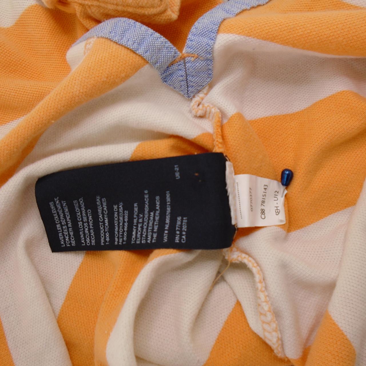 Men's Polo Tommy Hilfiger. Orange. M. Used. Very good