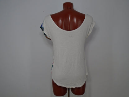 T-Shirt Femme Blanco. Multicolore. S. Utilisé. Bonne condition