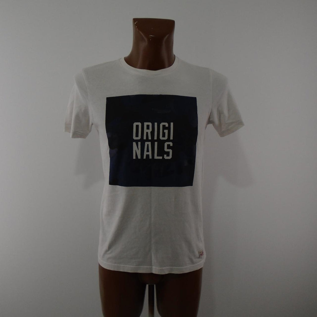 Men's T-Shirt Jack & Jones. White. S. Used. Good