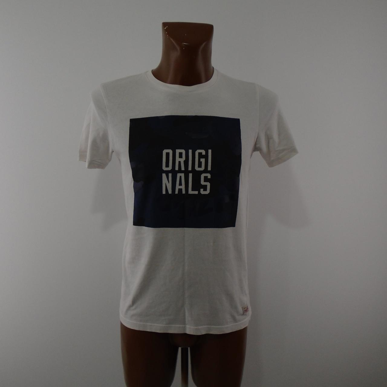 Men's T-Shirt Jack & Jones. White. S. Used. Good