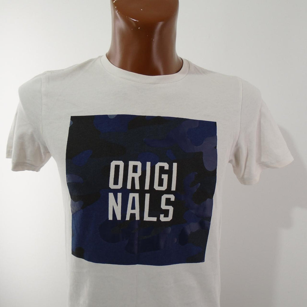 Men's T-Shirt Jack & Jones. White. S. Used. Good