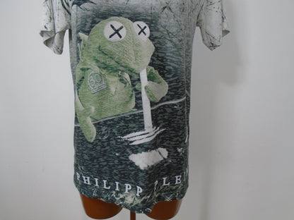 Men's T-Shirt Philipp Plein. Color: Grey. Size: S. Condition: Used.(Very good condition).