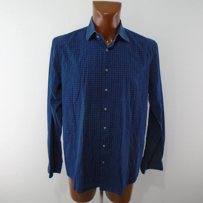 Men's Shirt Calvin Klein. Dark blue. M. Used. Good