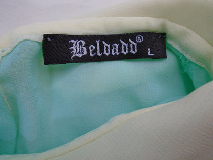Women's T-Shirt Beldadd. Green. L. Used. Very good condition