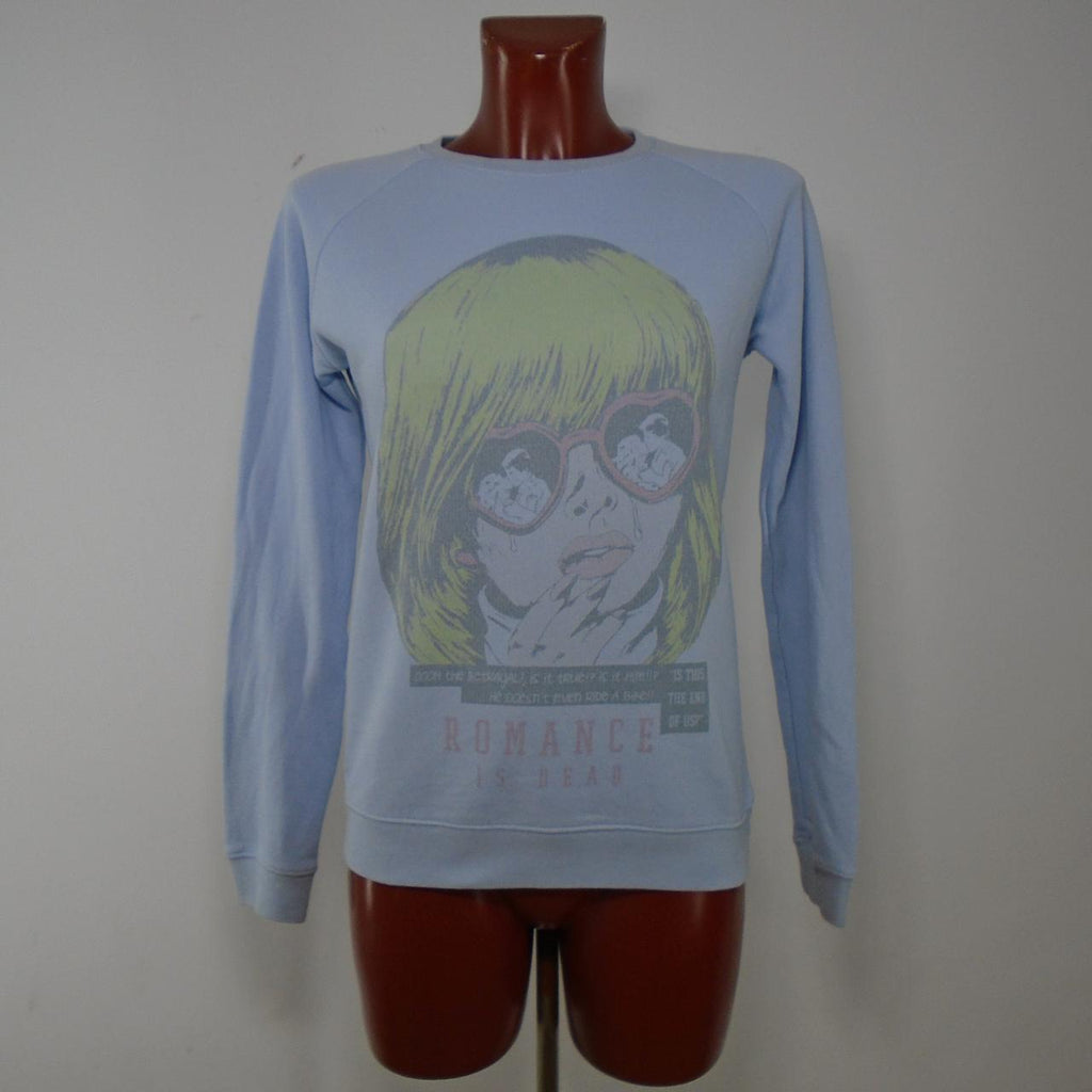 Women's Sweatshirt Karssen. Blue. XS. Used. Good