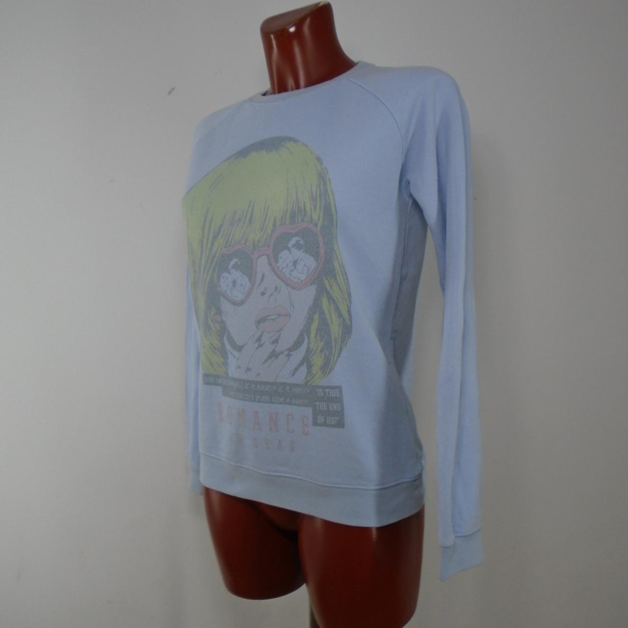 Women's Sweatshirt Karssen. Blue. XS. Used. Good