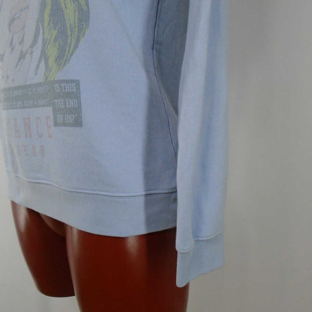 Women's Sweatshirt Karssen. Blue. XS. Used. Good