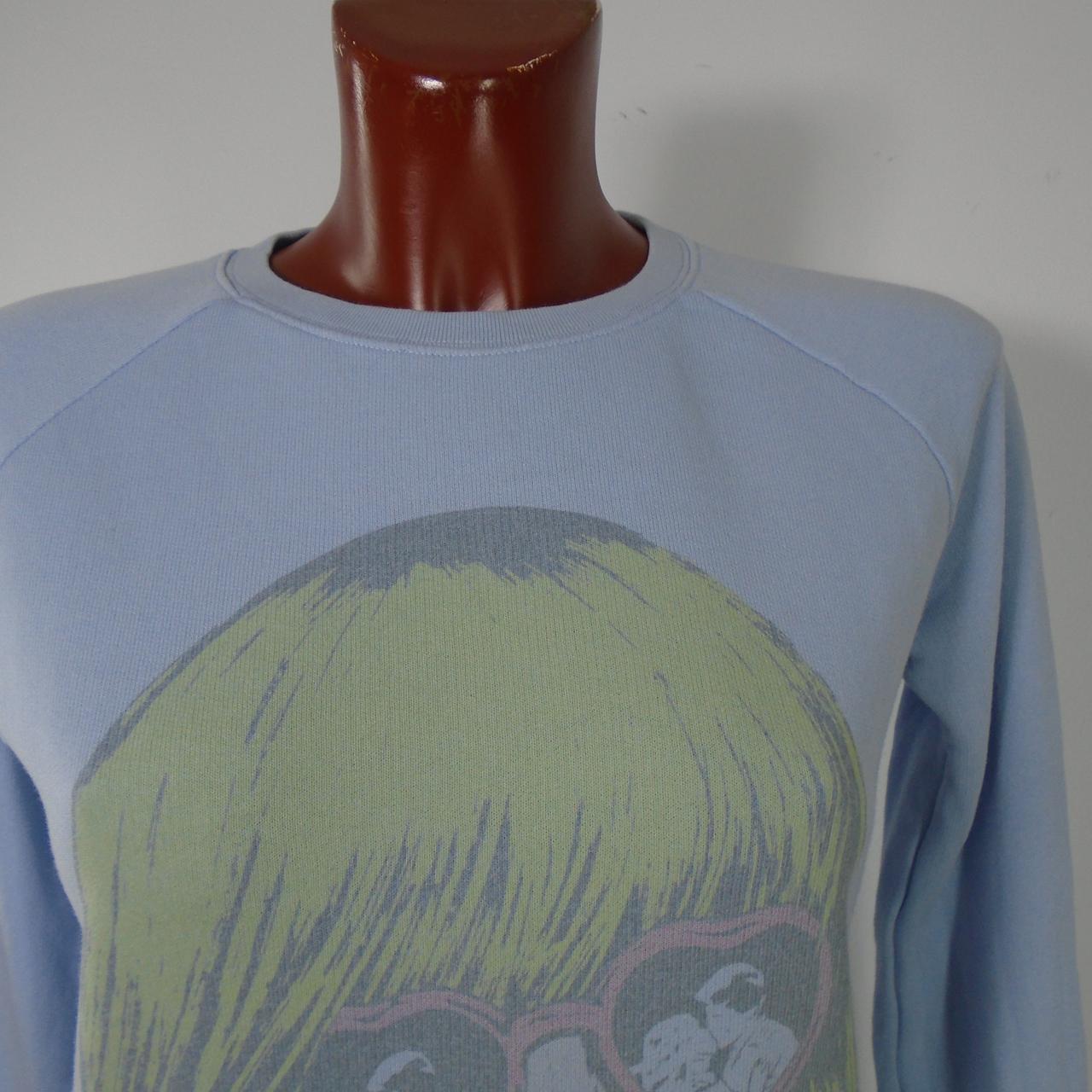 Women's Sweatshirt Karssen. Blue. XS. Used. Good
