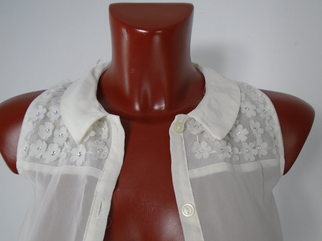 Women's Blouse Unknown Brand. White. XS. Used. Very good condition